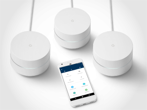 3 routers Google Wifi en app